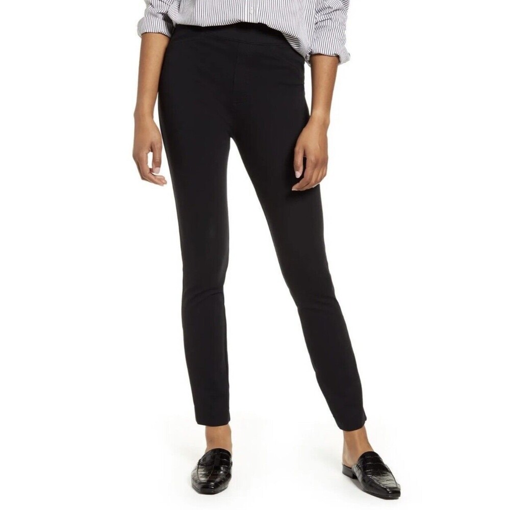 SPANX Black Slim Ponte Ankle Leggings